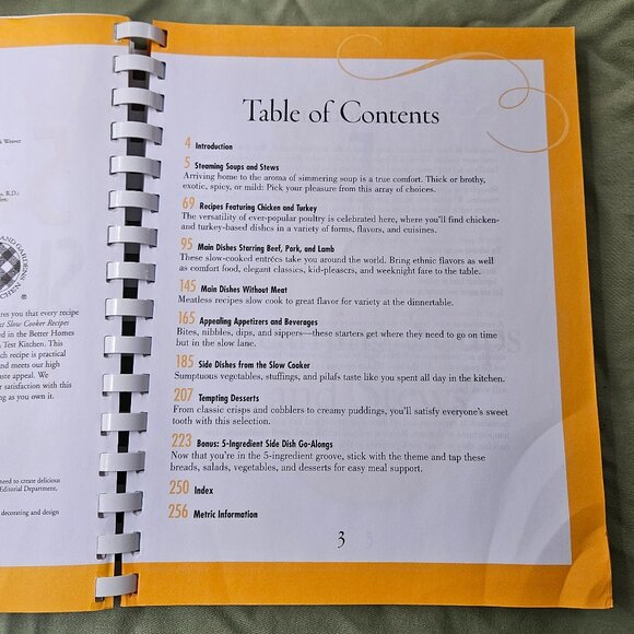 5 Ingredient Slow Cooker Recipes Better Homes and Gardens Spiralbound‎ - Picture 5 of 10